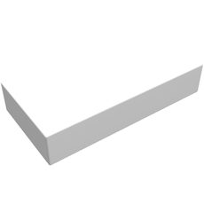 Tile 1 x 2 without Groove (3069a)