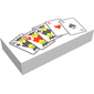 Tile 1 x 2 with Playing Cards Print