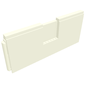 BYGGLEK Side Panel, 32 x 10 x 2, 6 x 6 x 1 Cutout