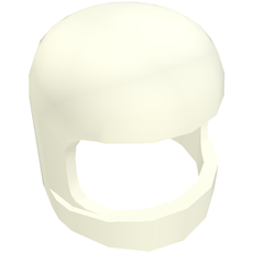 Helmet Classic with Thick Chin Guard without Visor Dimples (3842c)