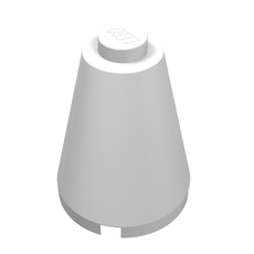 Cone 2 x 2 x 2, Solid Stud (3942a)