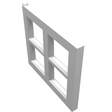Window 2 x 4 x 3 Pane (4133)