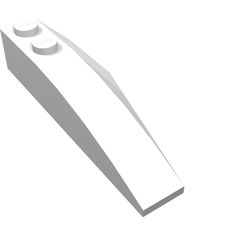 Brick Wedged, Curved 6 x 2 Left, Inner Ridges (41748)