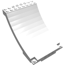 Sports Arena Section / Skateboard Ramp (43085)