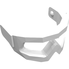 Headwear Accessory Visor Snow Goggles (46304)