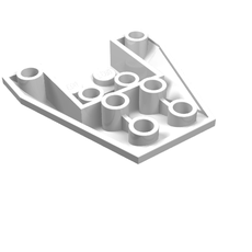 Brick Wedged, Sloped Inverted 4 x 4 Triple [2 Connections between Front Studs] (4855)