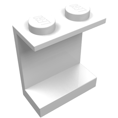 Panel 1 x 2 x 2 [Solid Studs] (4864a)