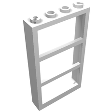 Window 1 x 4 x 6 Frame with 3 Panes (57894)