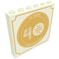 Panel 1 x 6 x 5 with Gold '40 YEARS LEGO EDUCATION' print