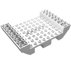 Boat Hull Section, Small Middle 8 x 12 (6054)