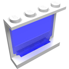 Panel 1 x 4 x 3 with Fixed Glass (6156)