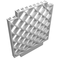 Belville, Wall, Lattice 12 x 1 x 12 Square (6165)
