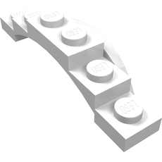 Wheel Arch, Mudguard, 1 1/2 x 6 x 1 [Arch Extended] (62361)