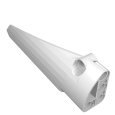 Technic Panel Fairing #6 Long Smooth, Side B (64393)
