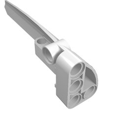 Technic Panel Fairing #5 Long Smooth, Side A (64681)