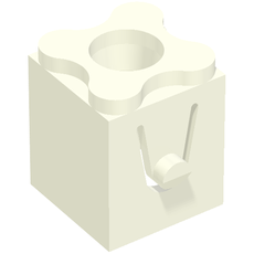 Scala, Building, Support Connector Brick, Pin Hole (6810)
