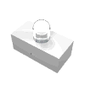 Light Brick 1 x 2 [Single Bulb]