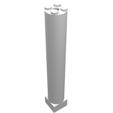 Support 2 x 2 x 11 Solid Pillar (75347)
