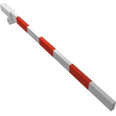 Train Level Crossing Gate Type 1, Crossbar with Red Stripes (815)