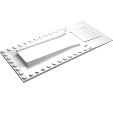 Baseplate Raised 8 x 18 with Garage Floor Plate (Old style) (820)