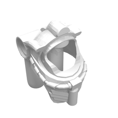 Helmet Underwater / Space, Breathing Apparatus with Pin Holes (87754)