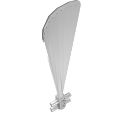 Propeller 1 Blade 14L with Two Pin Holes and Four Axles (89509)