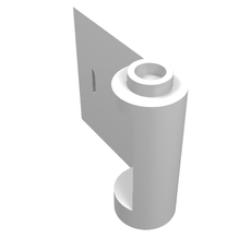 Door 1 x 3 x 2 Left - Open Between Top and Bottom Hinge (92262)