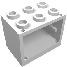 Cupboard 2 x 3 x 2 with Hollow Studs (92410)