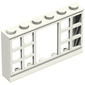 Minitalia Window 1 x 6 x 3 Panorama with 12 Panes