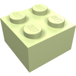 LEGO part LDraw render in color 158 - Yellowish Green LEGO part LDraw render in color 158 - Yellowish Green