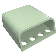 Technic Engine Air Scoop 4 x 4 x 1 1/3 (6797)