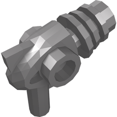 Weapon Gun Ray / Sci Fi - Rounded Heat Diffusers (13608)