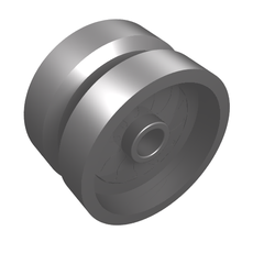 Wheel 18 x 12 with Axle Hole and Stud (18976)