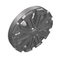 Wheel Cover 10 Spoke T Shape - for Wheel 18976