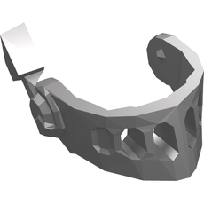 Headwear Accessory Visor Grille and Antenna (22394)