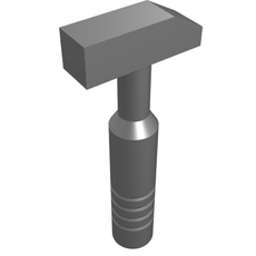 Tool Hammer Cross Pein [3-Rib Handle] (604547)