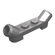 Plate Special 1 x 4 with Angled Tubes (61072)