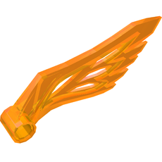 Creature Body Part, Wing with Pin Hole (15105)
