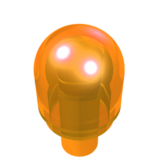 Light Cover 1 x 1 Round with Internal Bar / Bionicle Barraki Eye (58176)