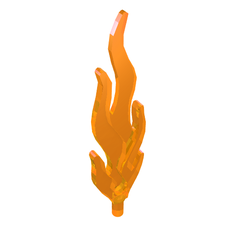 Wave / Flame Rounded Large [Plain] (85959)