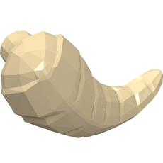 Creature Body Part, Horn, Wampa / Tauntaun Right (86058)