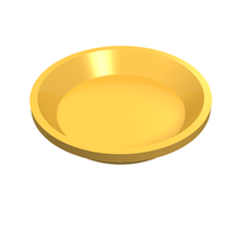 Equipment Dish / Plate Round [Kitchen Implements Kit] (97783)