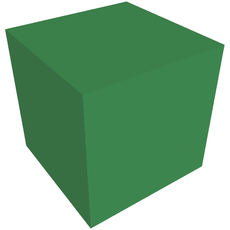 Minifig Head Special, Small Cube (Baby) [Plain] (35530)