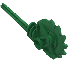 Large Figure Weapon Staff, Long Axle Circular Saw with Hole (40341)