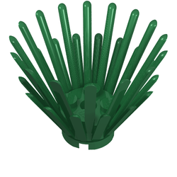 Plant, Prickly Bush 2 x 2 x 3 Extension with 2 x 2 center