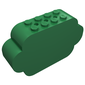 Brick Curved 2 x 8 x 4 Triple Curved Ends