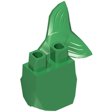 Tail, Mermaid Curved [Plain] (95351)