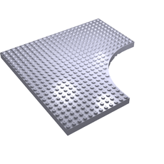 Brick Special 24 x 24 without 12 x 12 Quarter Circle (6161)