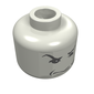 Minifig Head Severus Snape, One Raised Eyebrow, Frown Print [Blocked Open Stud]