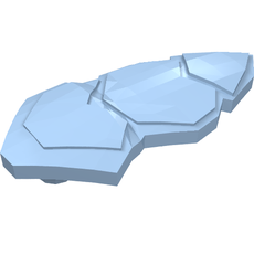 Large Figure Limb Cover, with Scales (89079)